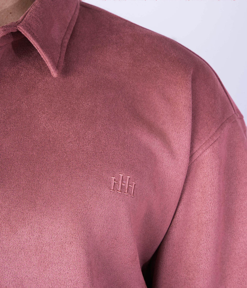 OLD ROSE CLASSIC SUEDE SHIRT