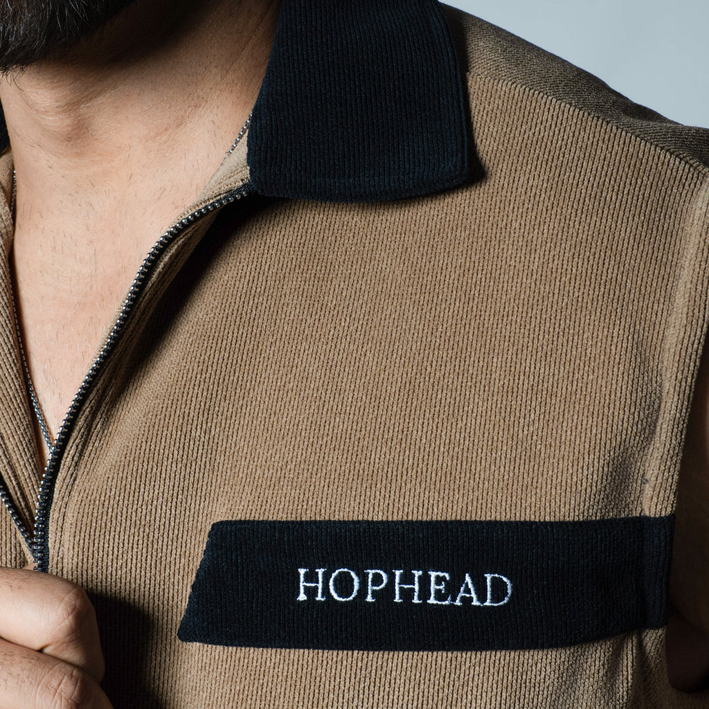 SAND DUAL KNITDRIP UTILITY JACKET