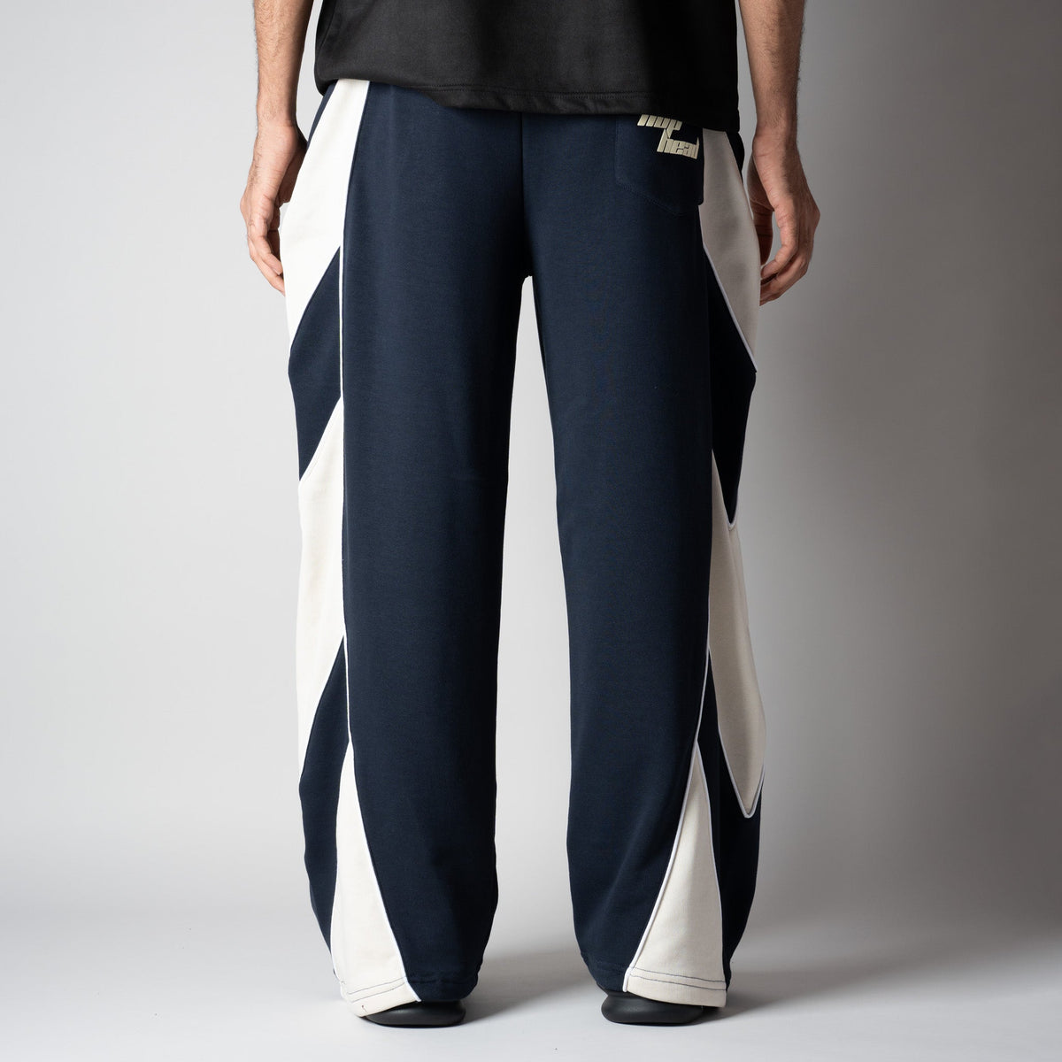 NAVY DOWNWARD ARROW SWEATPANT