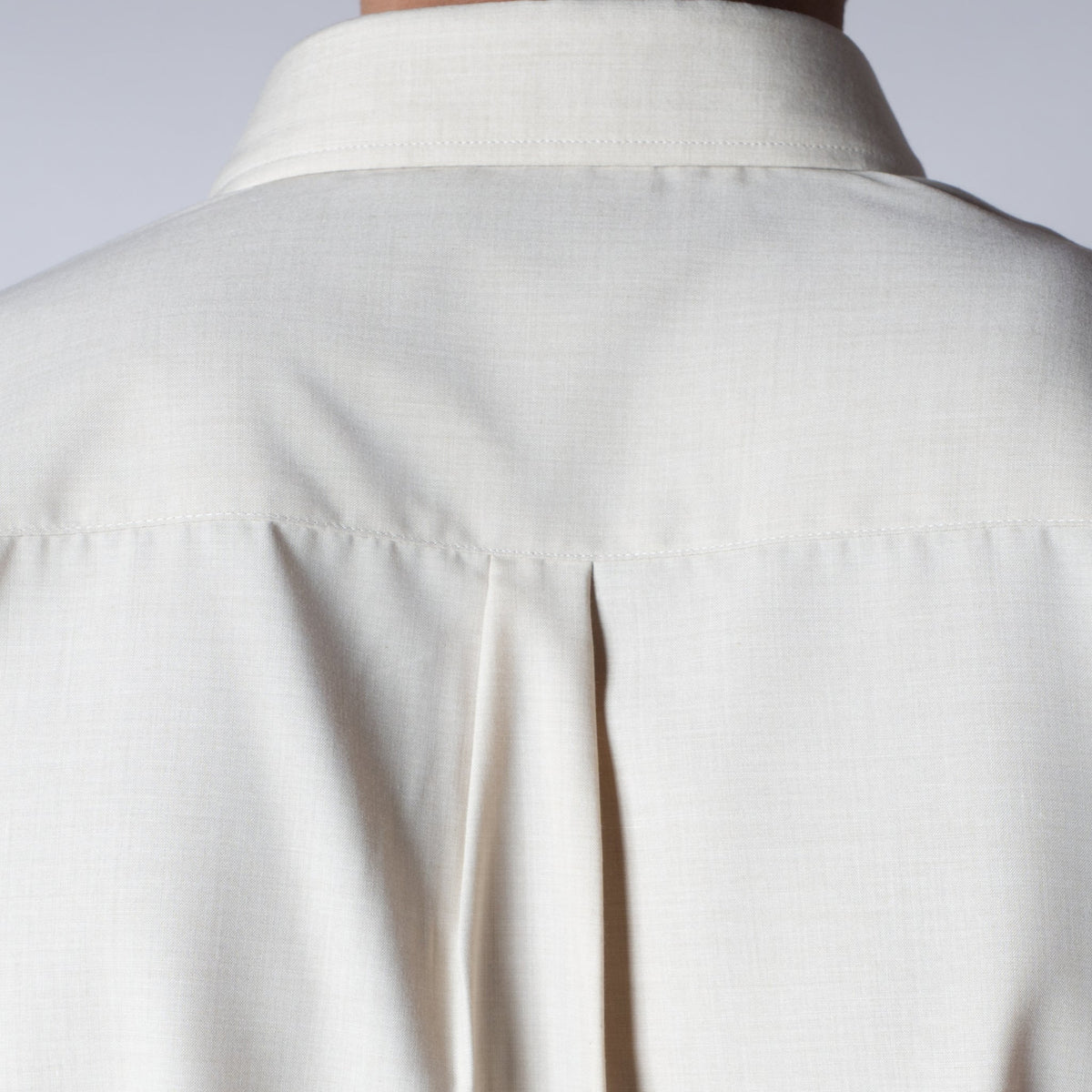 BEIGE FEATHER SHIRT