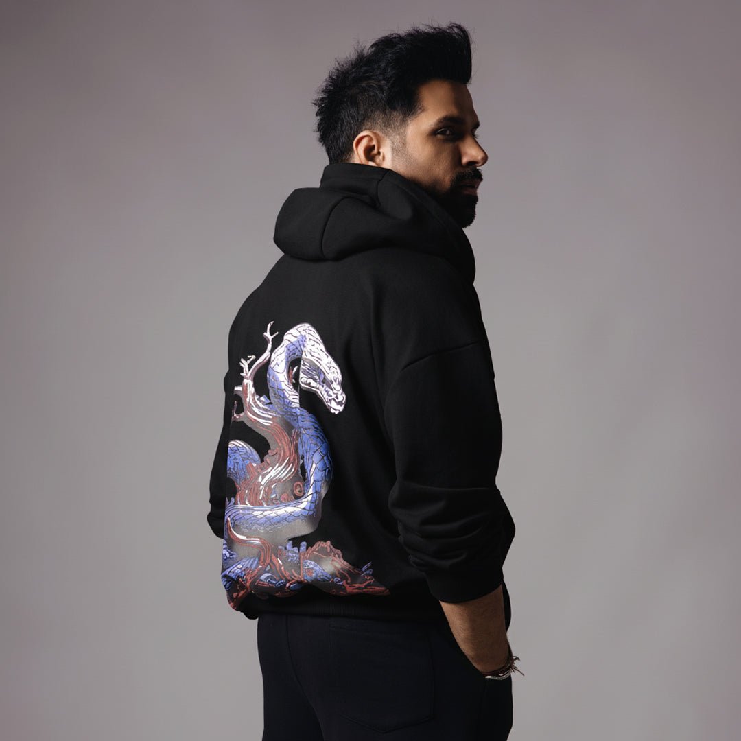 BLACK VENOM HOODIE
