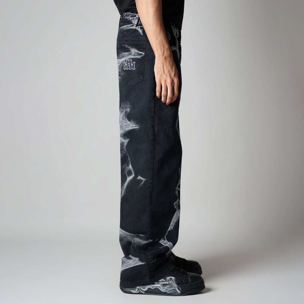 BLACK VOID WASH DENIM