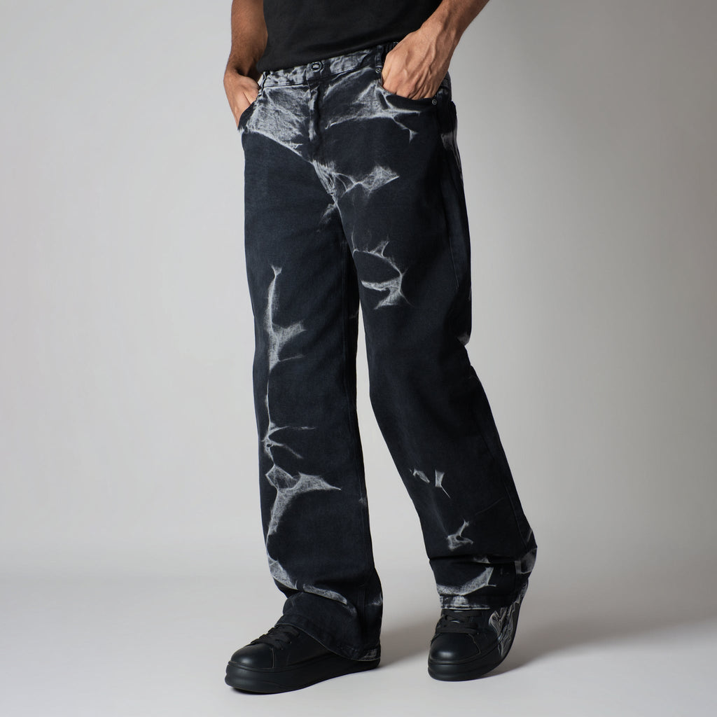 BLACK VOID WASH DENIM