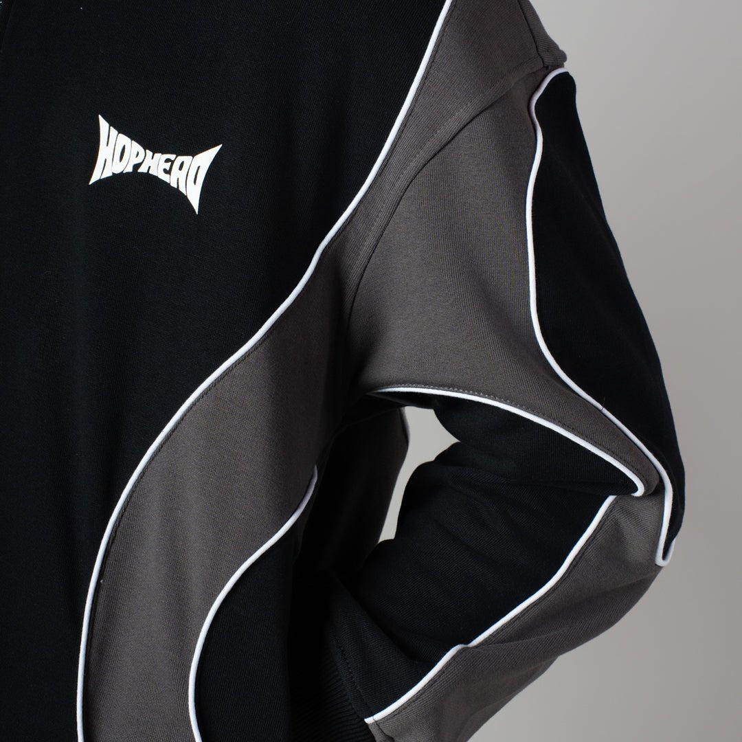 BLACKOUT SMOKELINE HEAVY ZIPPER HOODIE