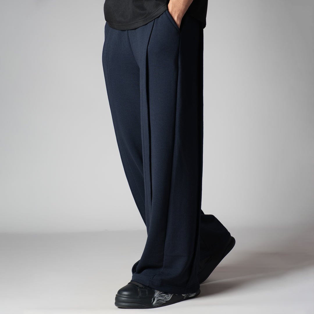 BLUE FLAP SWEATPANTS
