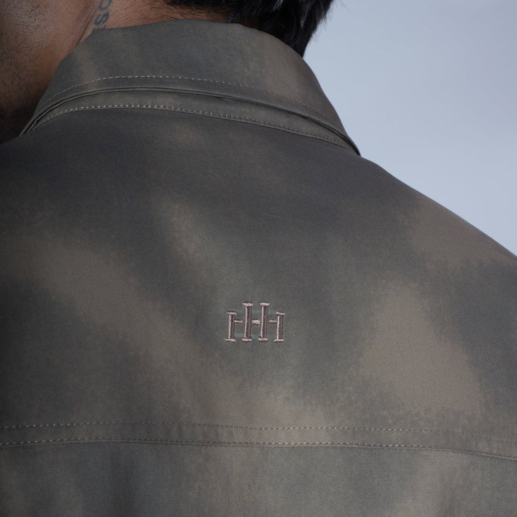 BROWN CLOUDRIP ZIPPER JACKET