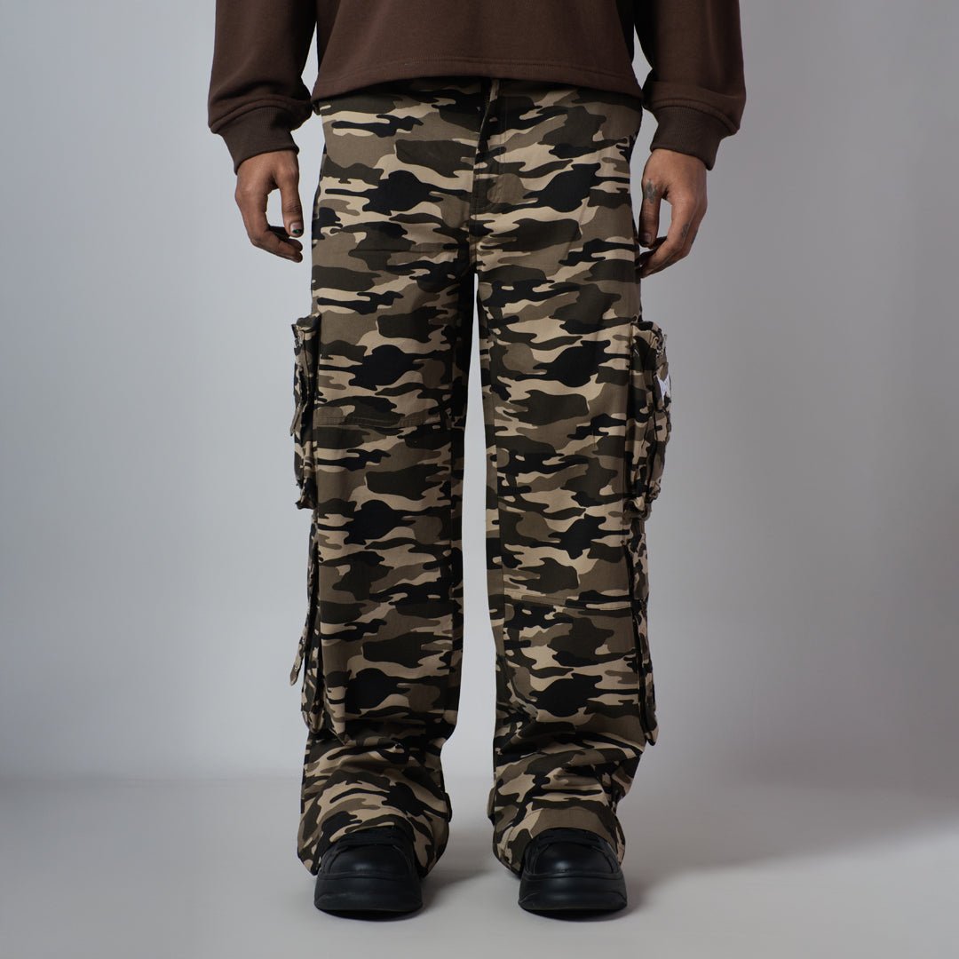 BROWN DUSTSTRIKE CAMO CARGO