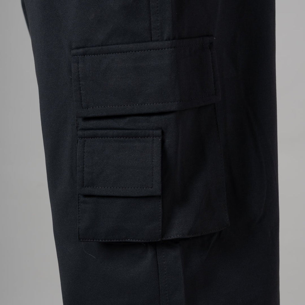 CHARCOAL DOUBLEDECK POCKET CARGO SWEATPANT