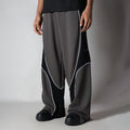 CHARCOAL HALF CIRCLE SWEATPANT