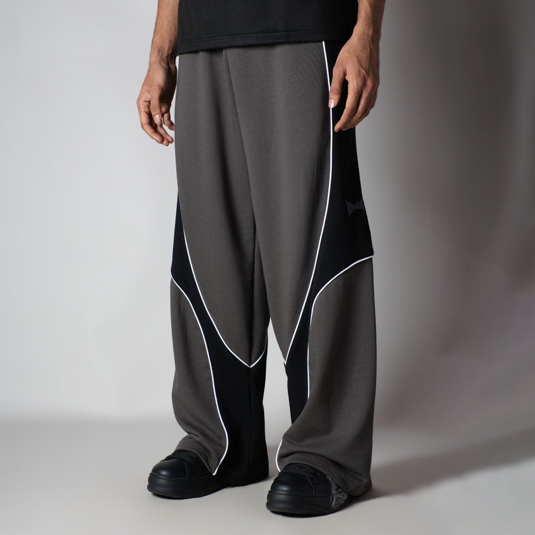 CHARCOAL HALF CIRCLE SWEATPANT
