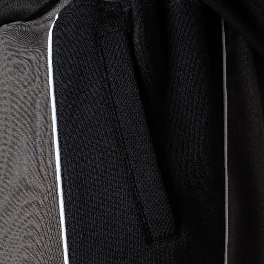 CHARCOAL HALF CIRCLE SWEATPANT