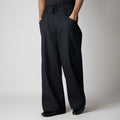 CHARCOAL VERTICAL STRIPED PANT