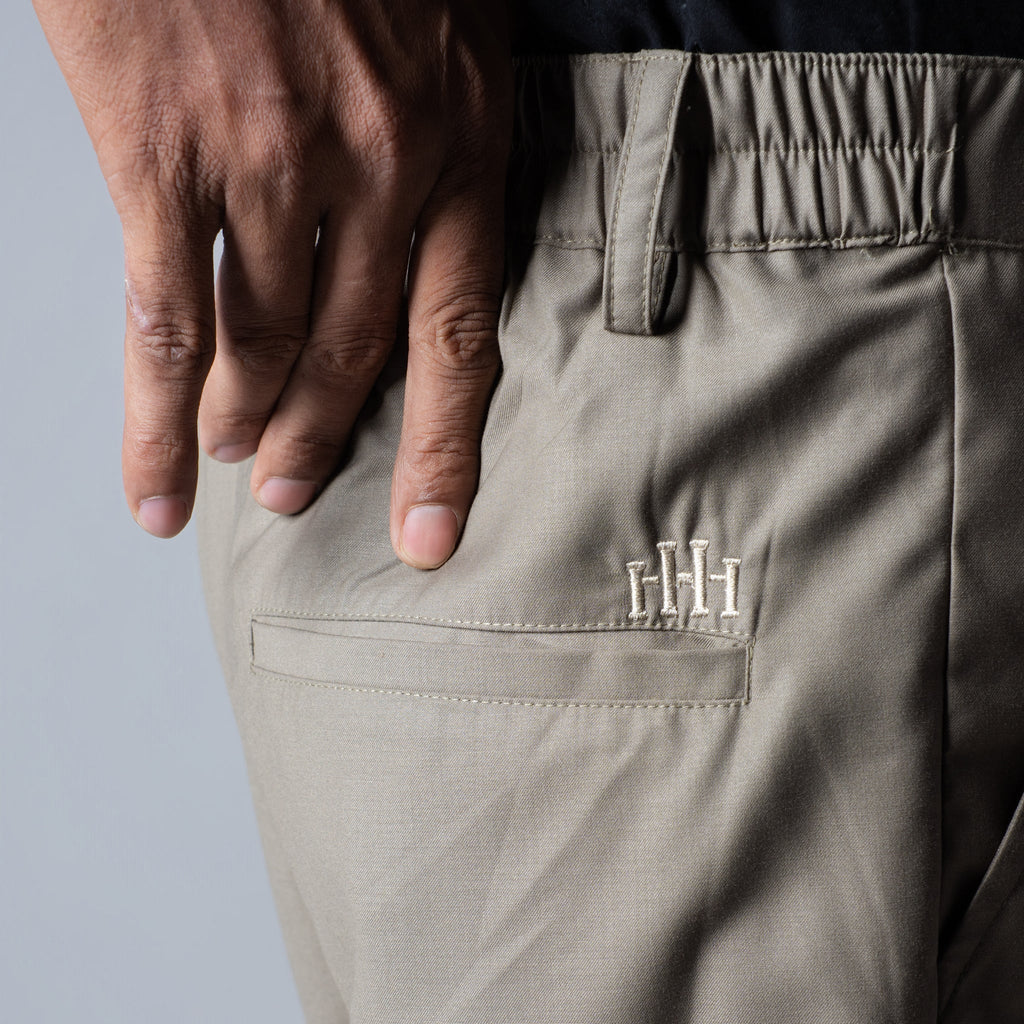 KHAKI MONO FIT TROUSER