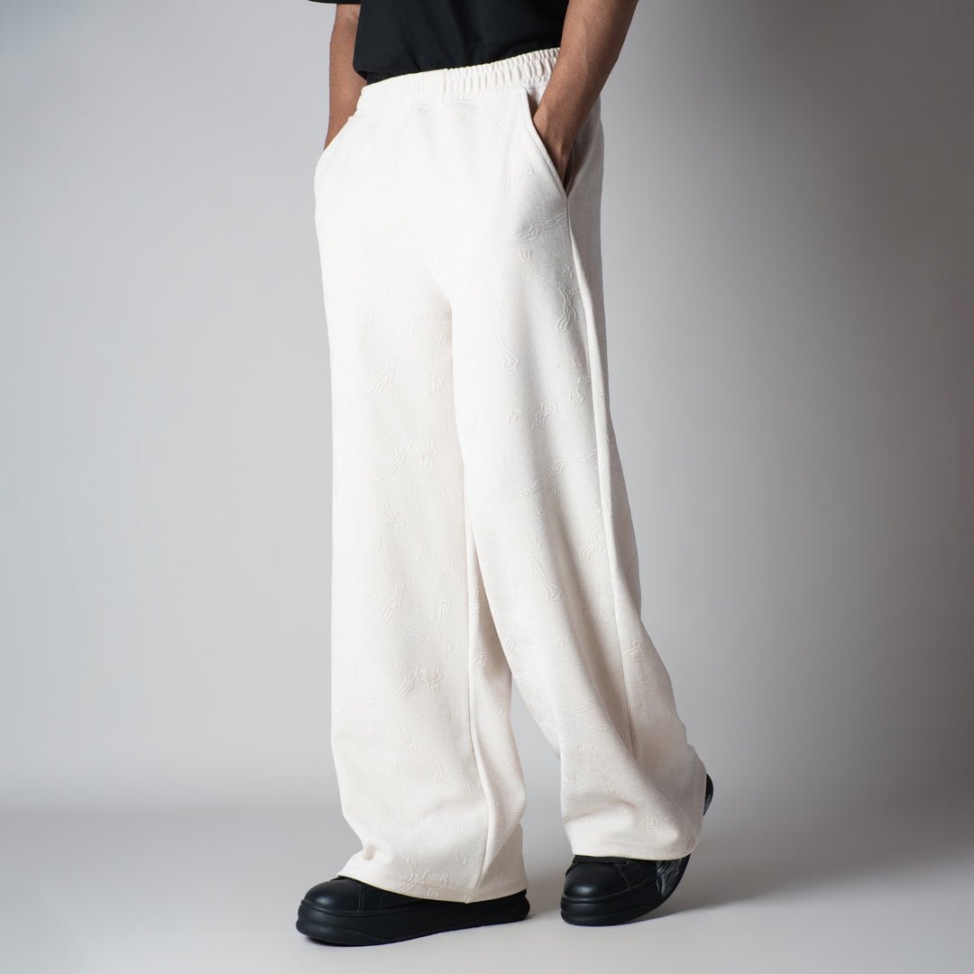 OFF-WHITE SOFTEDGE JACQUARD SWEATPANT