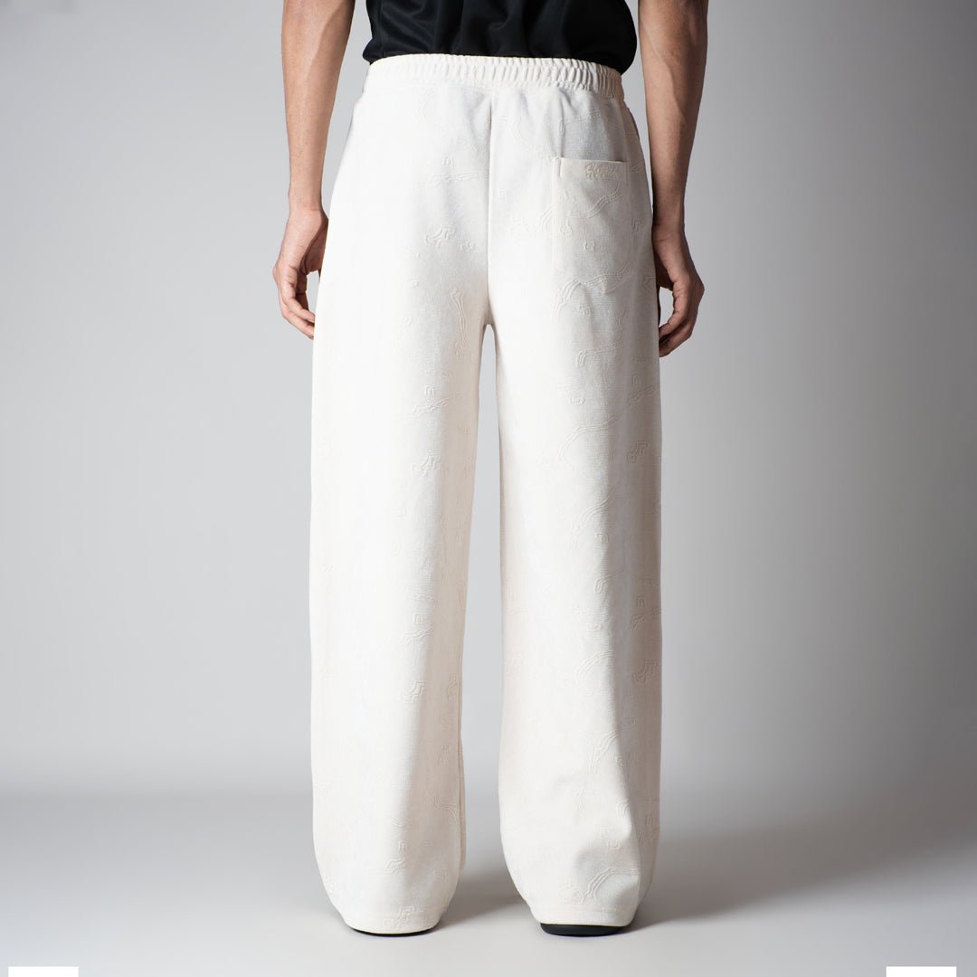 OFF-WHITE SOFTEDGE JACQUARD SWEATPANT