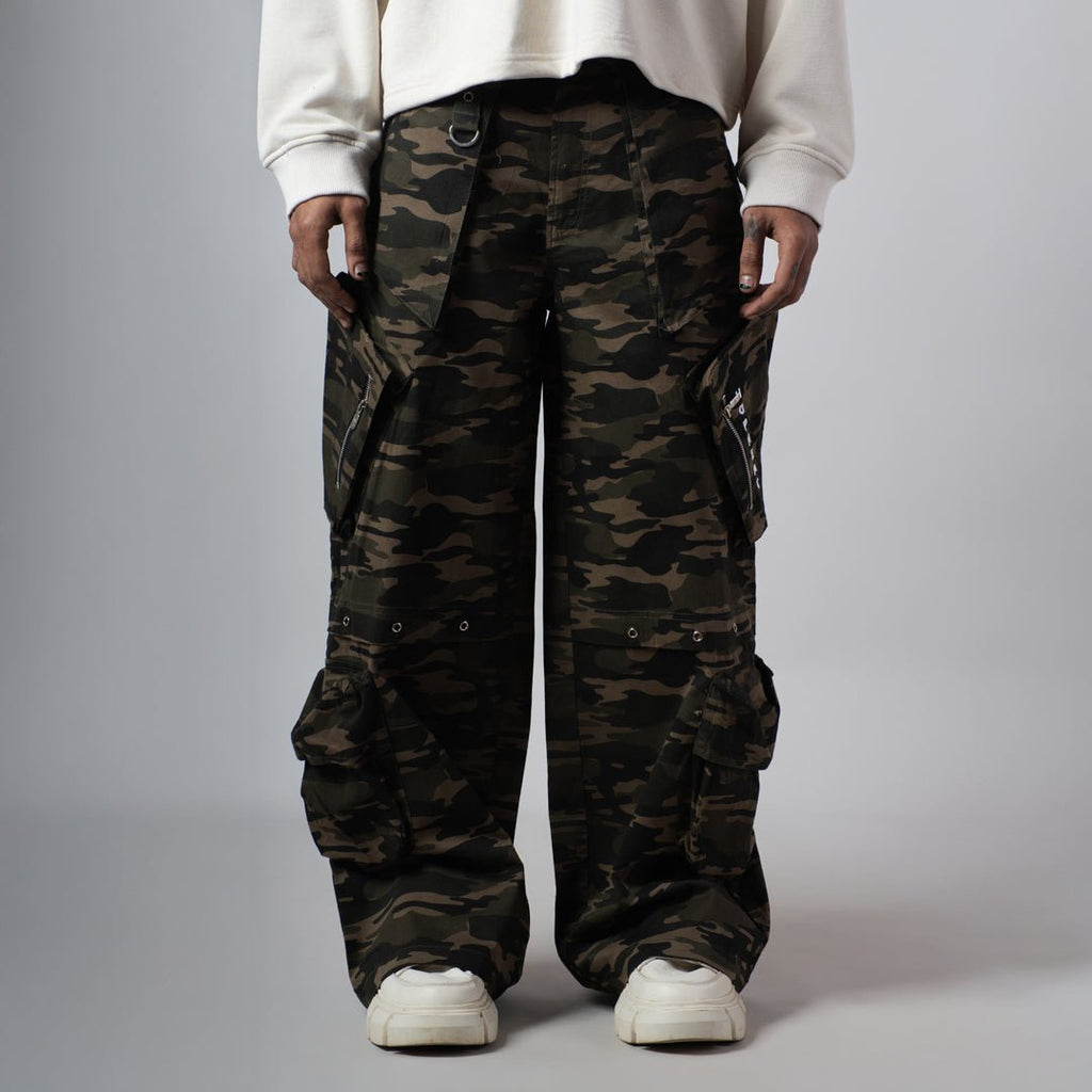 OLIVE BRIGADE CAMO CARGO