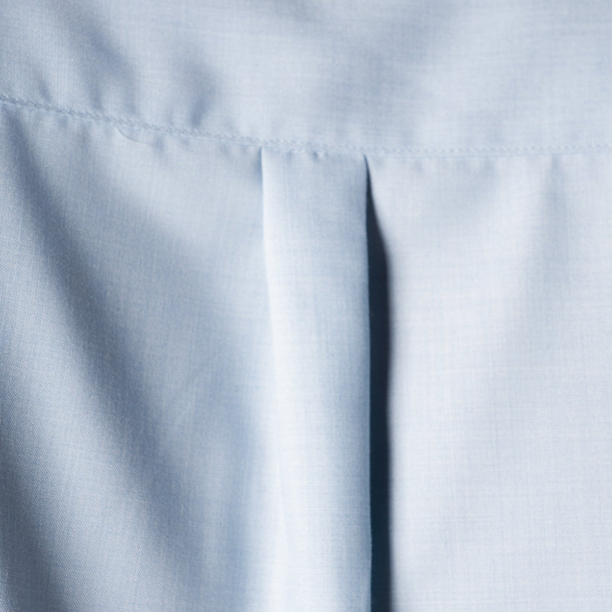 SKY BLUE FEATHER SHIRT